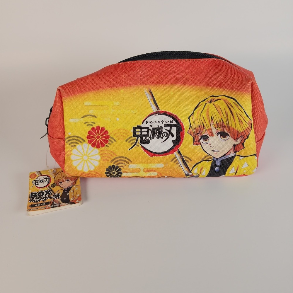 Pen Case Pouch Cosmetic Pouch demon slayer zenitsu agatsuma kimetsu no yaiba
